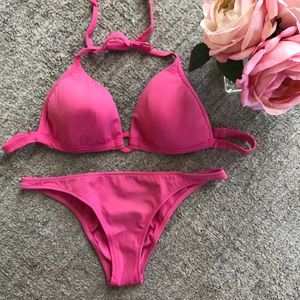 Preloved Neon Pink Bikini